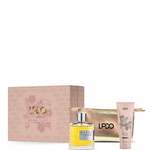 LPDO ROYAL TIARE EAU DE PARFUM  + BAGNOSCHIUMA  - Corrispondenza Intense Tiarè By Montale