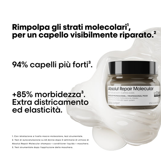 L'OREAL ABSOLUT REPAIR MOLECULAR MASCHERA