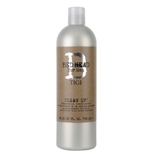 TIGI BED HEAD MEN CLEAN UP PEPPERMINT CONDITIONER 750ML- BALSAMO IDRATANTE ENERRGIZZANTE