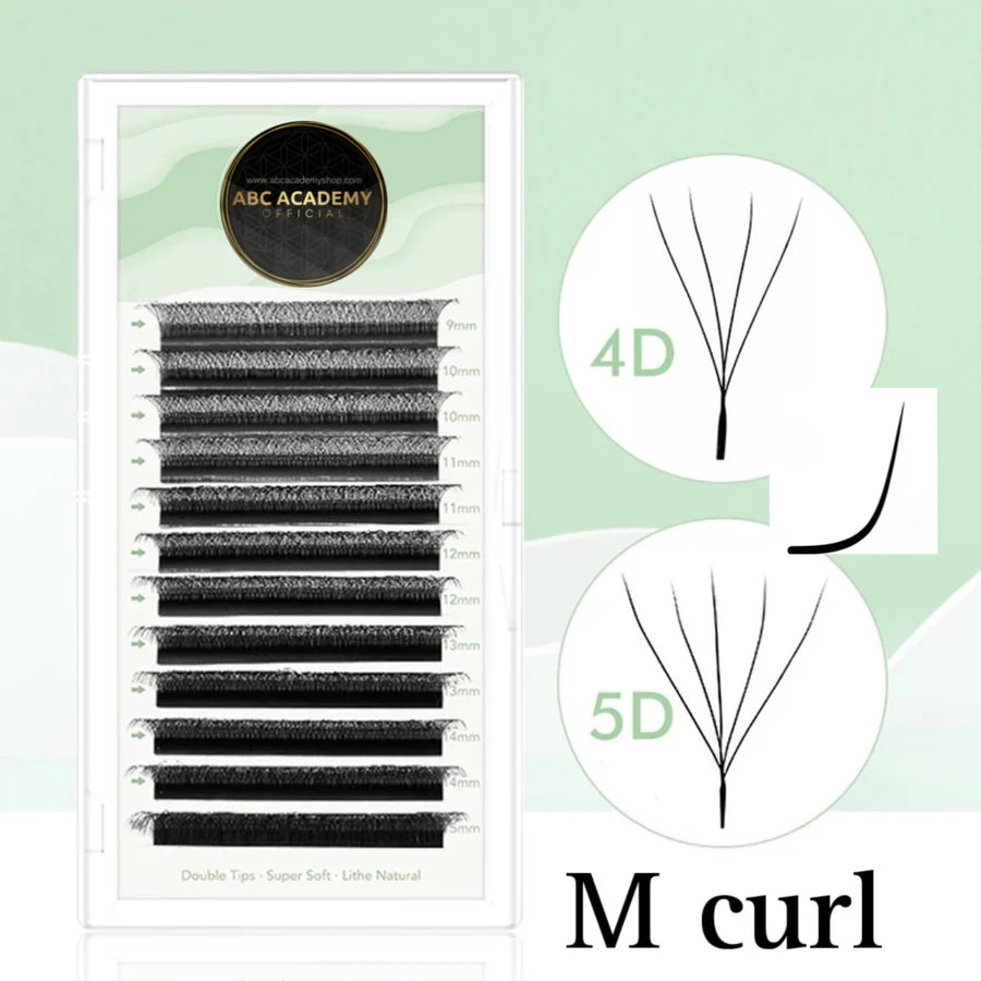 Mirela Cosmetics Abc Academy 5D M CURL 0.05 MIX 8/12