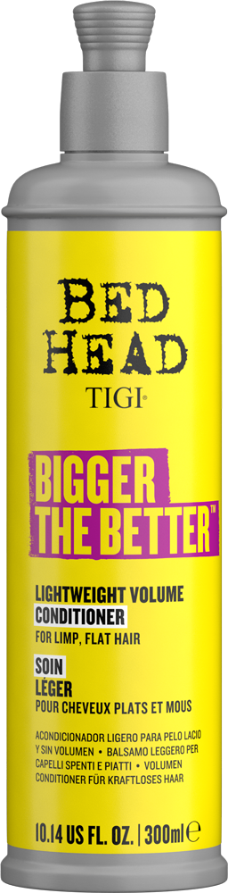 TIGI BIGGER THE BETTER LIGHTWEIGHT VOLUME CONDITIONER PER CAPELLI SOTTILI 300ML