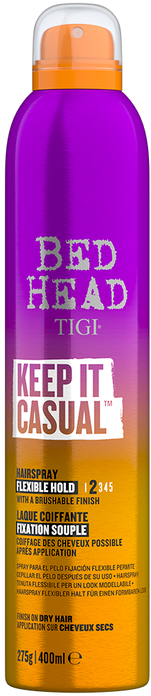 TIGI BED HEAD KEEP IT CASUAL FLEXIBLE HOLD HAIRSPRAY 200ML