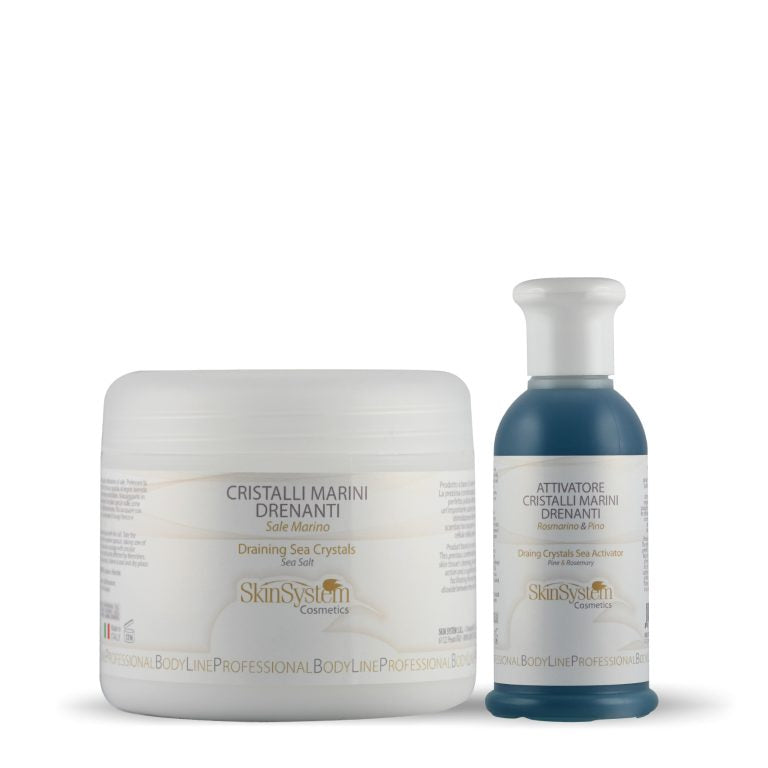 CRISTALLI MARINI DRENANTI 350 g + ATTIVATORE 150 ml - Professional Look