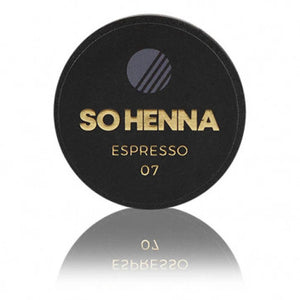 SO HENNA Brow Henna Colore - Hennè 07 Espresso - Professional Look