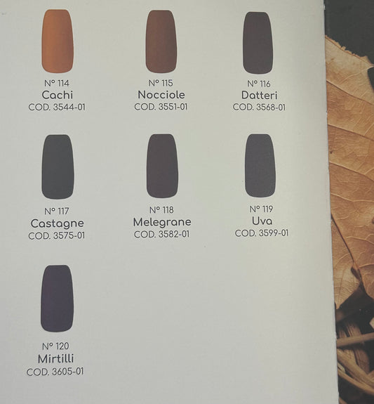 ONIA GEL POLISH FRUTTI D'AUTUNNO COLLECTION 7 ML