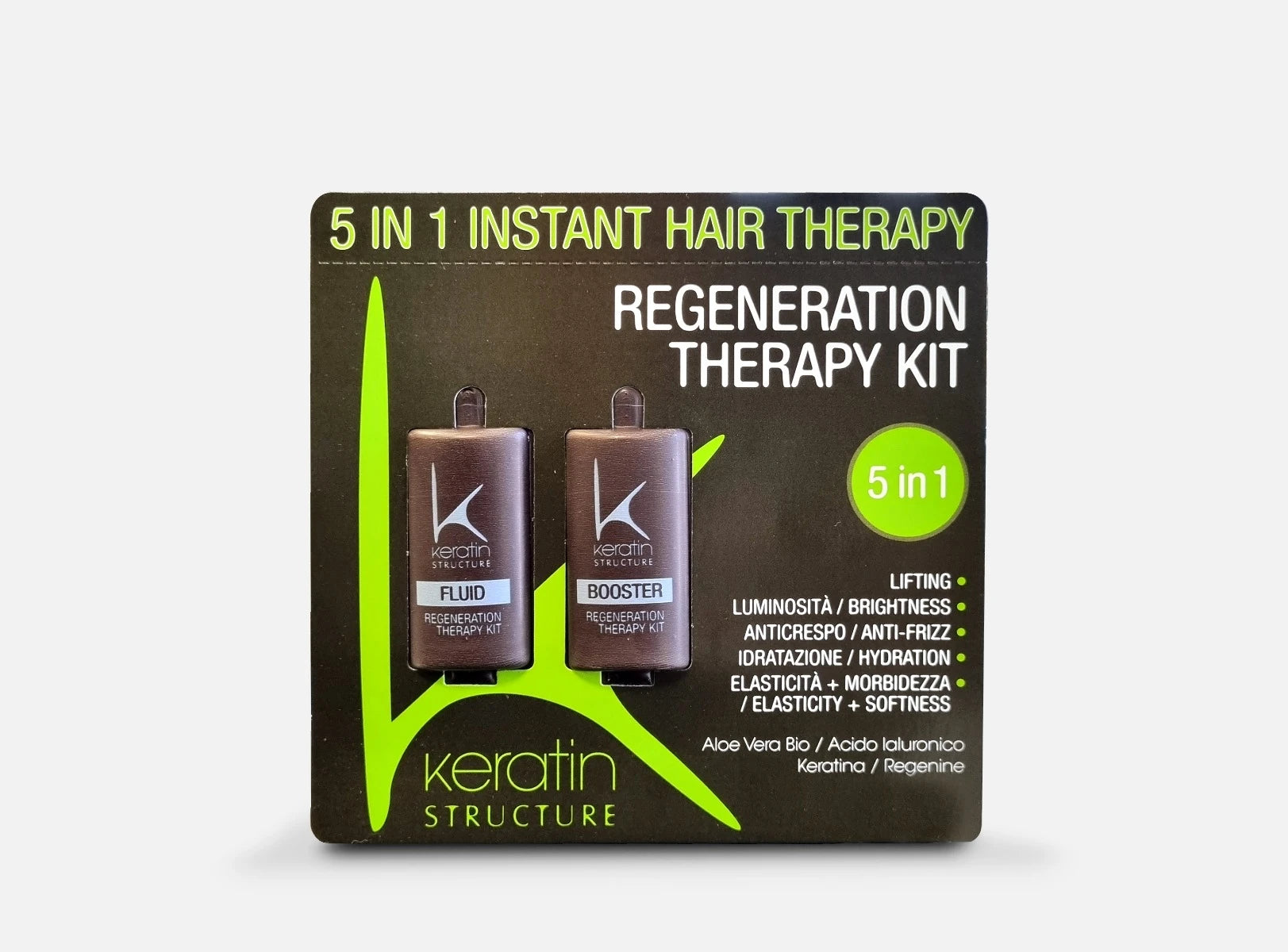 REGENERATION THERAPY KIT EDELSTEIN KERATIN STRUCTURE (2 X 10 ML CAD.) - Professional Look