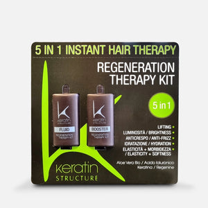 REGENERATION THERAPY KIT EDELSTEIN KERATIN STRUCTURE (2 X 10 ML CAD.) - Professional Look