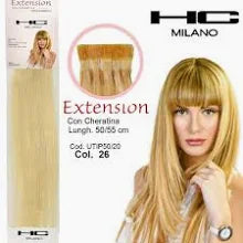 HC MILANO EXTENSION CON CHERATINA CIOCCHE NATURALI 50-55 CM