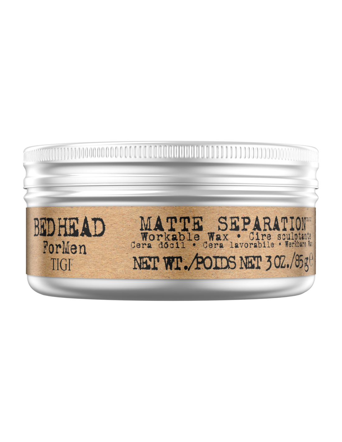 TIGI BED HEAD FOR MEN MATTE SEPARATION PASTA TENUTA FORTE 85G