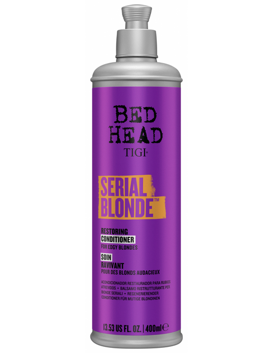 TIGI BED HEAD SERIAL BLONDE RESTORING CONDITIONER 400ML